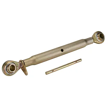 Double HH 1 in Hole Size 2 Category Yellow Zinc Plated Top Link