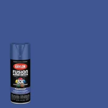 Krylon Fusion All-In-One Spray Paint & Primer (Gloss - Hyacinth Blue) 12 oz