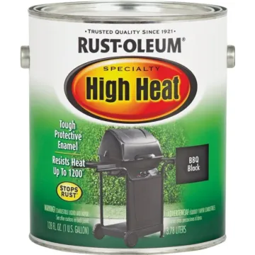 Rustoleum Specialty High Heat Brush On (Satin - Black) 1 gal
