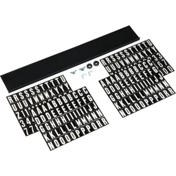 Midwest Fastener Hy-Ko Mailbox Name And Address Kit