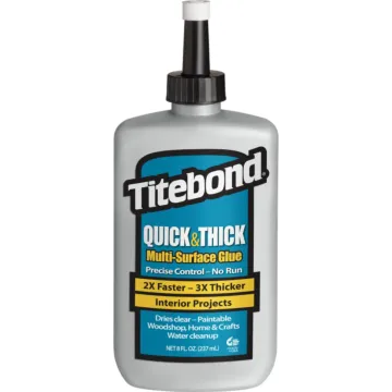 Titebond Quick & Thick Multi-Surface Glue, 8oz