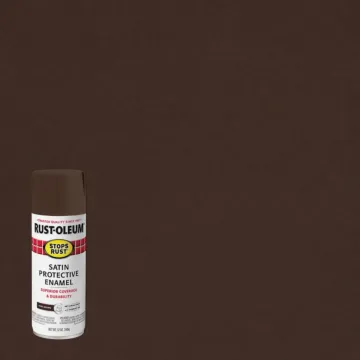 Rust-Oleum Stops Rust Protective Enamel (Satin - Dark Brown) 12 oz
