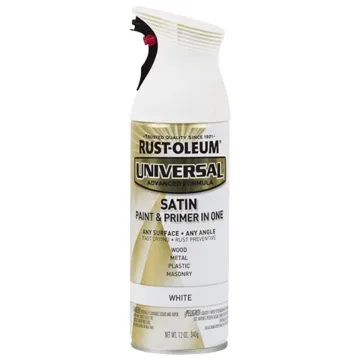 Rustoleum Premium Spray Paint (Satin - White) 12 oz