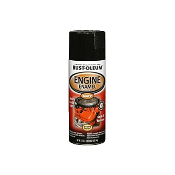 Rust-Oleum Automotive Engine Enamel (Gloss - Black) 12 oz