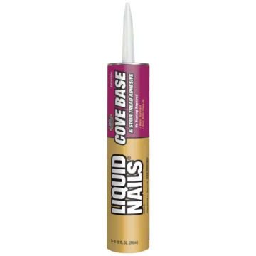 Liquid Nails Stair Tread & Cove Base Adhesive (Tan) 10 oz