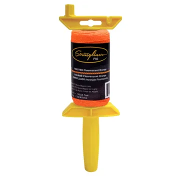 Stringliner Twisted Fluorescent Orange Pro Mason's Line Reel 270 ft