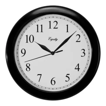 La Crosse Technology 10" Wall Clock - Black