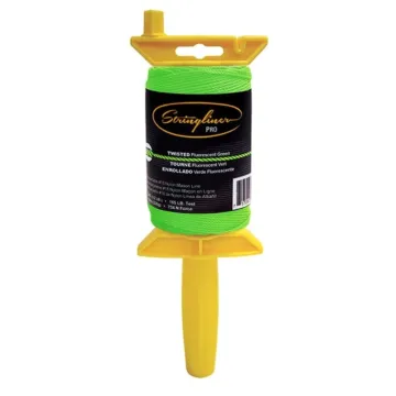 #18 Twisted Pro Mason's Line Reel (Fluorescent Green)