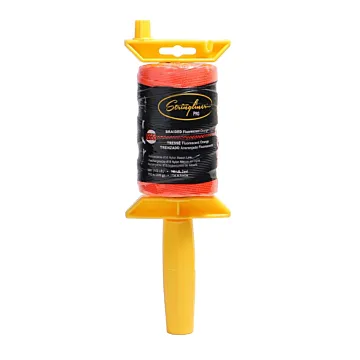 #18 Braided Pro Mason's Line Reel (Fluorescent Orange)