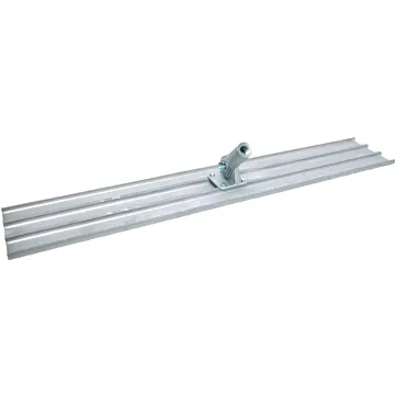 Marshalltown B48 Bull Float with Bracket, 48 in L Blade, 8 in W Blade, Magnesium Blade, Square End Blade