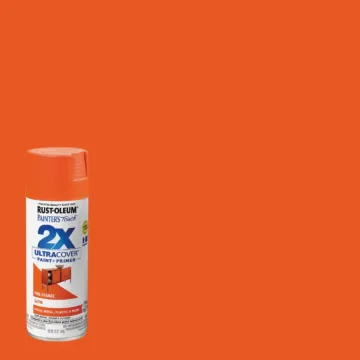 Rust-Oleum Painter's Touch® 2X Ultra Cover® Spray Paint (Satin - Fire Orange) 12 oz