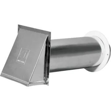 Dundas Jafine Aluminum Dryer Vent Hood - 4 in.