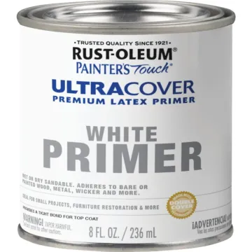 Rustoleum Painter's® Touch Ultra Cover Brush-on Primer (Satin White) 1/2 pt
