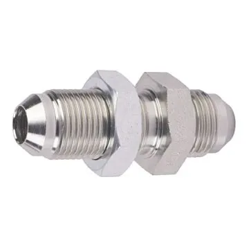 JIC Bulkhead Union with Locknut MJIC