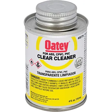 OATEY Oatey® 4 oz. Clear Cleaner