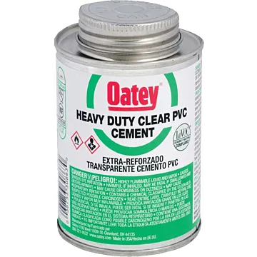 OATEY Oatey® 4 oz. PVC Heavy Duty Clear Cement