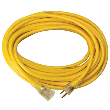 Southwire 12/3 SJTW Premium Lighted End Extension Cord (Yellow) 50 ft