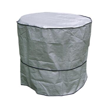 Round Outdoor Central Air Conditioner Cover - 30 in. x 34 in.