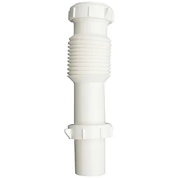 Plumb Pak PP812-7 Sink Tailpiece, 1-1/2 in, 7 in L, Slip-Joint, Plastic