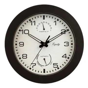 La Crosse Technology 10" Waylon Indoor/Outdoor Wall Clock