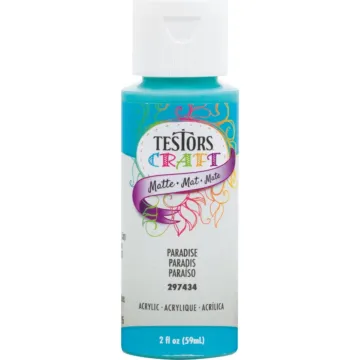 Rust-Oleum Testors Acrylic Craft Paint (Matte - Paradise) 2 oz