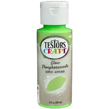 Rust-Oleum Testors 2oz Glow in Dark Green