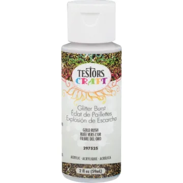 Rust-Oleum Testors 2oz Glitter Gold Rush