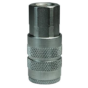 Dixon F Series 3/8 in NPTF 303 SS Air Hose Coupler