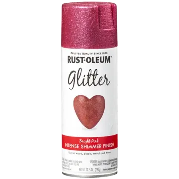 Rust-Oleum Glitter Bright Pink Spray 10oz