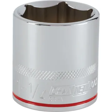 Channellock 1/2 In. Drive 1-1/4 In. 6-Point Shallow Standard Socket