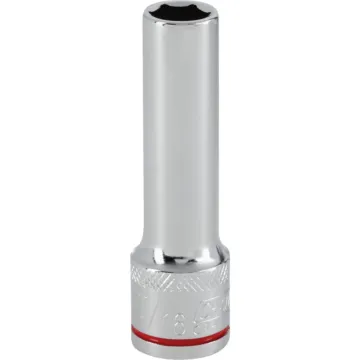 Channellock 1/2 In. Drive 7/16 In. 6-Point Deep Standard Socket