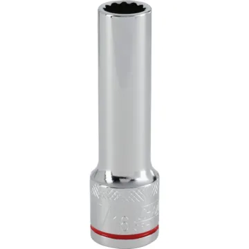 Channellock 1/2 In. Drive 7/16 In. 12-Point Deep Standard Socket