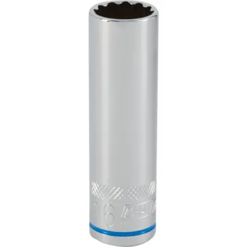 Channellock 1/2 In. Drive 16 mm 12-Point Deep Metric Socket