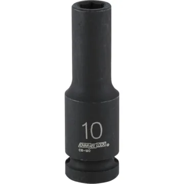 Channellock 1/2 In. Drive 10 mm 6-Point Deep Metric Impact Socket