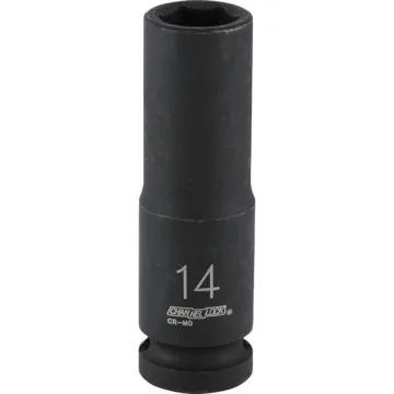 Channellock 1/2 In. Drive 14 mm 6-Point Deep Metric Impact Socket