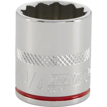 Channellock 3/8 In. Drive 3/4 In. 12-Point Shallow Standard Socket