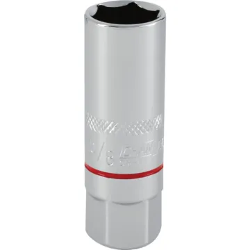 Channellock 3/8 In. Drive 5/8 In. 6-Point Standard Spark Plug Socket