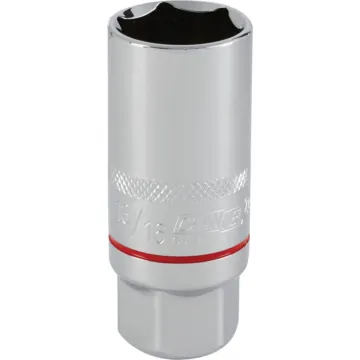 Channellock 3/8 In. Drive 13/16 In. 6-Point Standard Spark Plug Socket