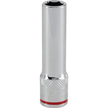 Channellock 3/8 In. Drive 3/8 In. 6-Point Deep Standard Socket