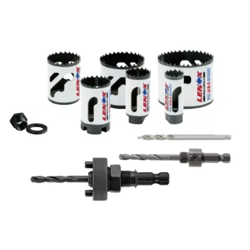 Lenox LENOX Bi-Metal Speed Slot Hole Saw With T3 Technology, Electrician'S Kit, 10 Piece