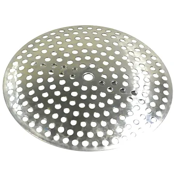 Plumb Pak PP820-65 Drain Protector with Clip, 3 in Dia, Aluminum, Chrome, For: Sink