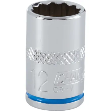 Channellock 3/8 In. Drive 12 mm 12-Point Shallow Metric Socket