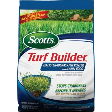 Turf Builder Halts Crabgrass Preventer with Lawn Food