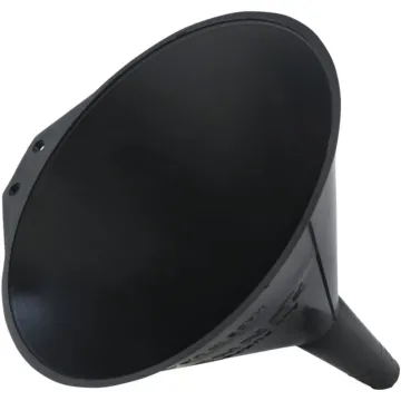 Custom Accessories Polypropylene All-Purpose Funnel (Black) 1 pt