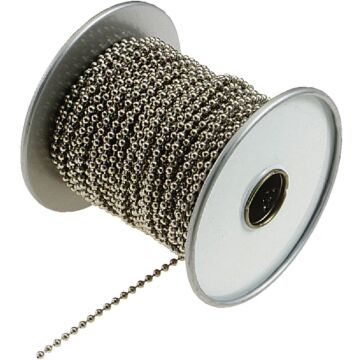 Lucky Line #6 Nickel Finished SS Ball Chain