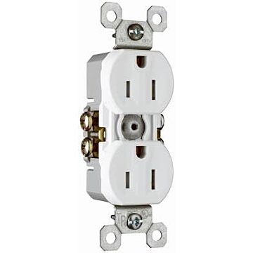 Pass & Seymour Trademaster® TR DUP REC 15A/125V CONT 10PK W