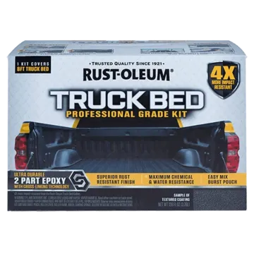Rustoleum Professional Grade Truck Bed Liner Kit (Black) 1 gal