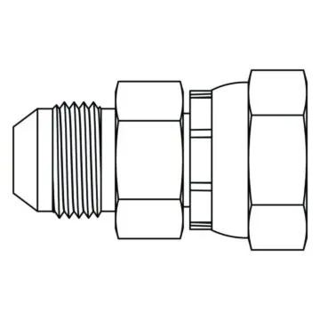 JIC to BSPP Swivel MJIC x FBSPP