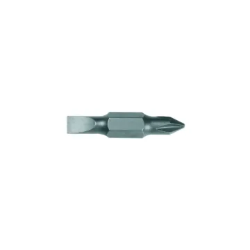 Klein Tools Replacement Bit. #1 Phillips, 3/16-Inch Slotted
