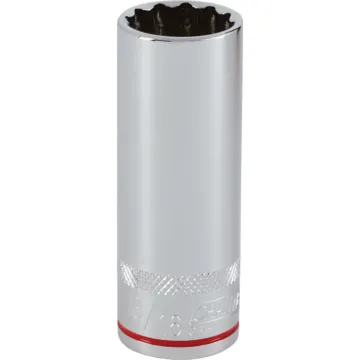 Channellock 1/2 In. Drive 13/16 In. 12-Point Deep Standard Socket